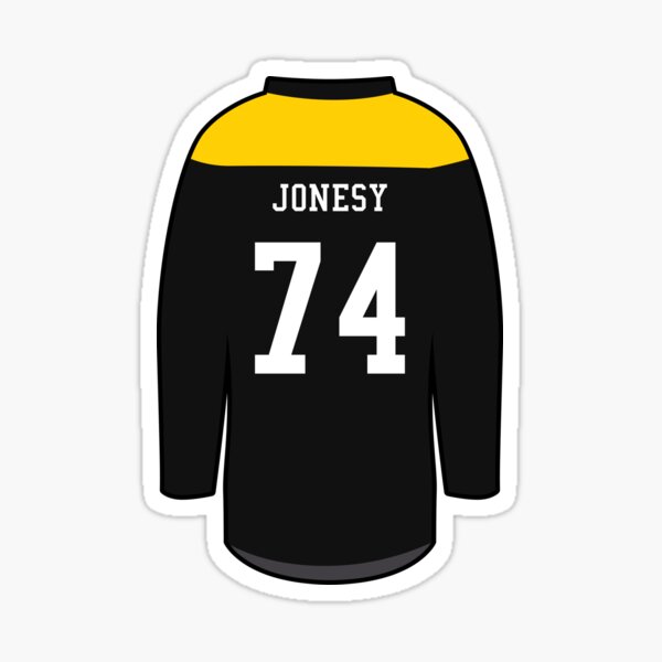 Jonesy - No Regretzky, Beer League Jersey - #74 Sticker