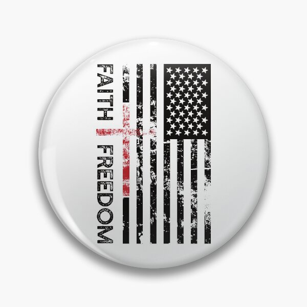 Item preview, "Faith and Freedom" American Flag  designed and sold by TatteredFaith.