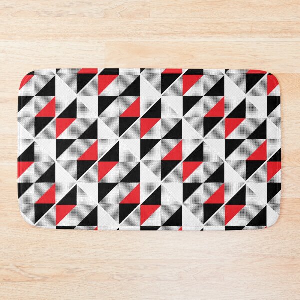 Item preview, Black White Red Diagonal  designed and sold by Nobiya.