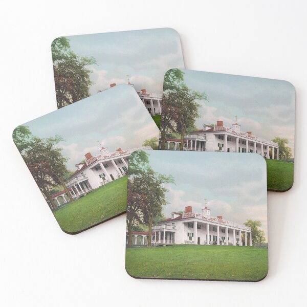 Item preview, George Washington's Mount Vernon Mansion - Circa 1900 Photochrom designed and sold by warishellstore.