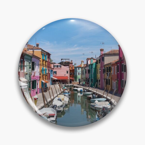 Item preview, Canal in Burano designed and sold by pietrofoto.