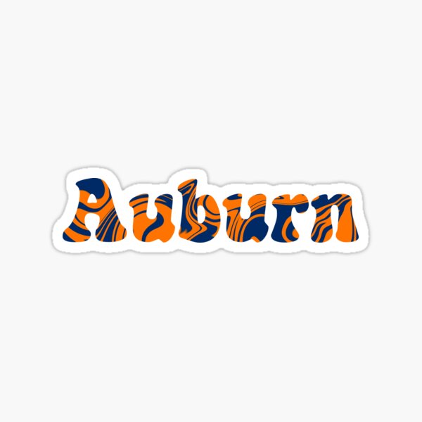 Auburn Sticker