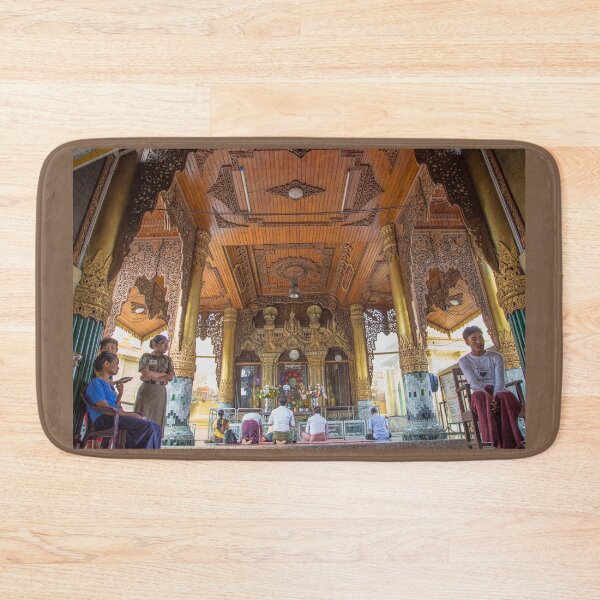 Item preview, Myanmar. Yangon. Sule Pagoda. Prayer Hall. designed and sold by vadim19.