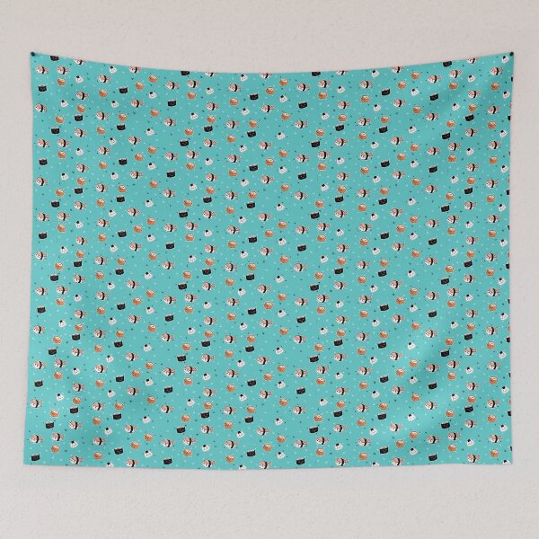 Item preview, asian foodies pattern designed and sold by YamaKyo.