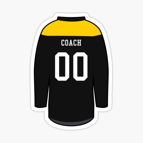Coach - No Regretzky, Beer League Jersey - #00 Sticker