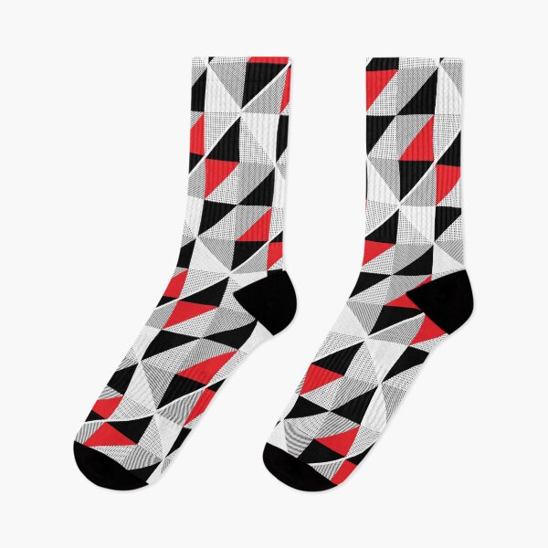 Item preview, Black White Red Diagonal  designed and sold by Nobiya.