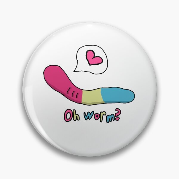 Item preview, Gummi Worm Pride - Pansexual designed and sold by Refusetoshine Designs.