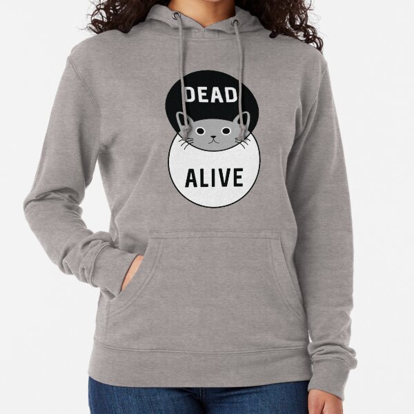 Schrodinger's cat hoodie store