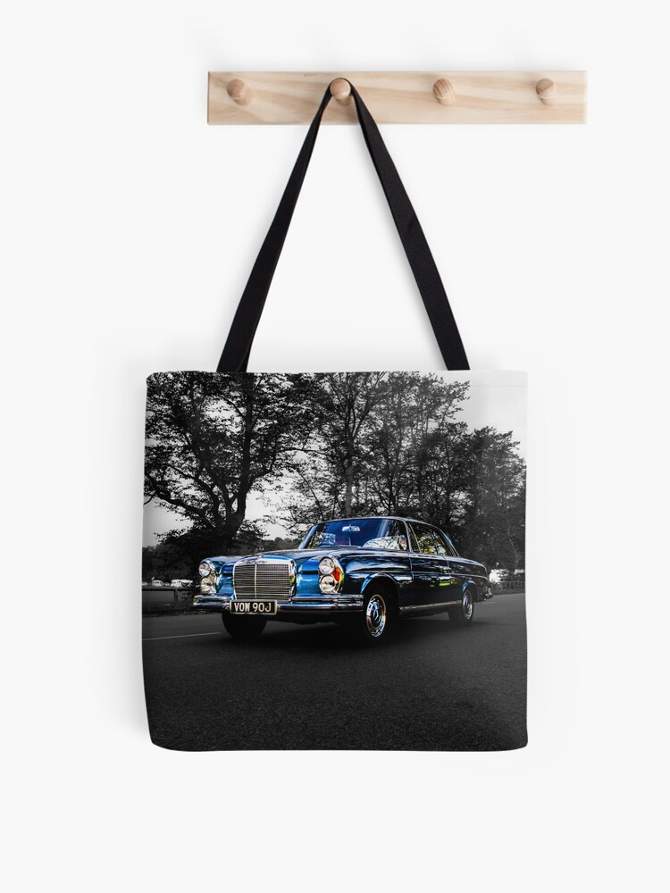 Mercedes Benz Blue Tote Bag