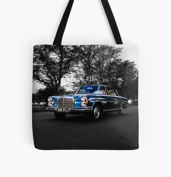 Mercedes Benz Blue Tote Bag