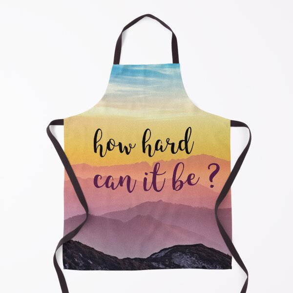 Item preview, how hard can it be, motivational, inspirational, inspiring, motivating designed and sold by helkav.