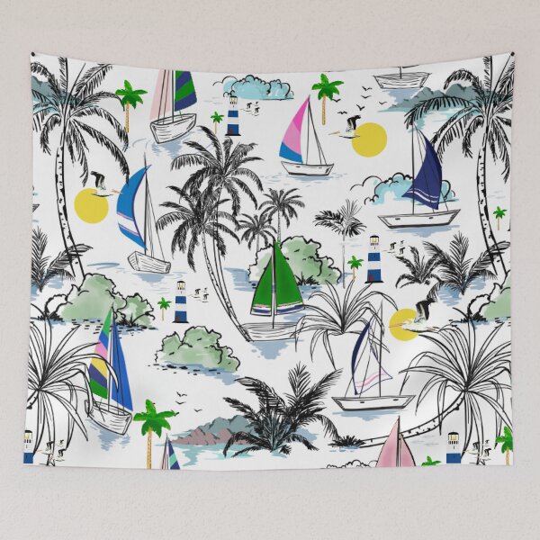 Item preview, Nautical Pattern Illustration  designed and sold by MarcSabuncu.