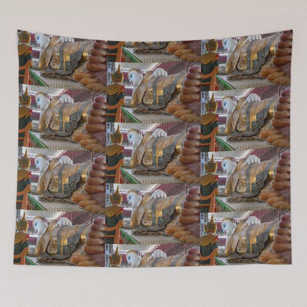 Item preview, Myanmar. Yangon. Chaukhtatgyi Buddha Temple. Reclining Buddha. designed and sold by vadim19.