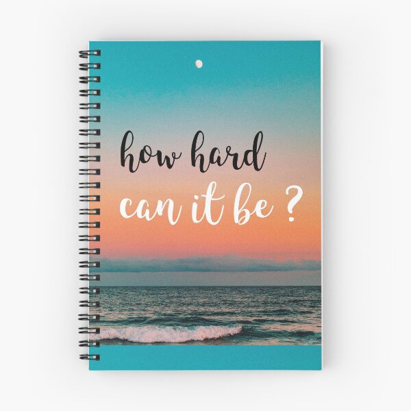 Item preview,  hard can it be, motivational, inspirational, inspiring, motivating designed and sold by helkav.
