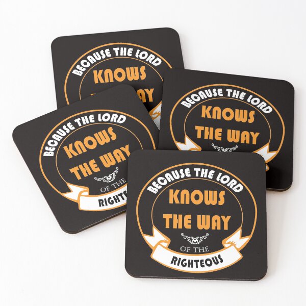 Item preview, for the lord knows the way of the righteous gift for women, man, kids designed and sold by LYSandCo.