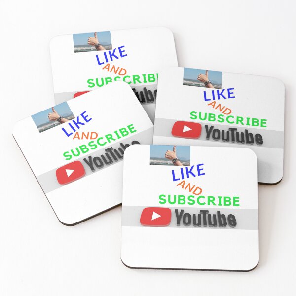 Item preview, Like And Subscribe designed and sold by Pros1.