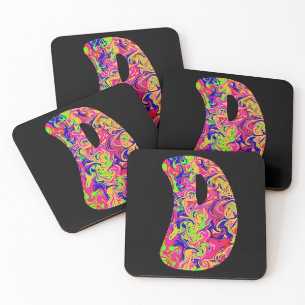 Item preview, Monogram Tie Dye Initial Letter D designed and sold by Lartheviking.