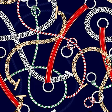 Artwork thumbnail, Nautical Pattern by MarcSabuncu