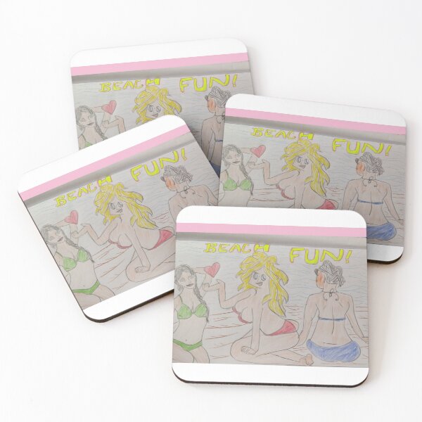 Item preview, Women have fun on beach designed and sold by sandeep dani.