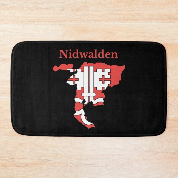 Item preview, Nidwalden Canton Map Flag, Switzerland designed and sold by marosharaf.