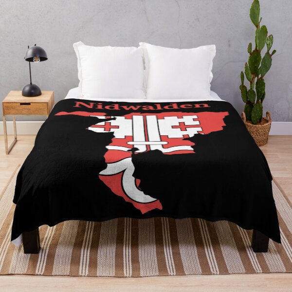 Item preview, Nidwalden Canton Map Flag, Switzerland designed and sold by marosharaf.