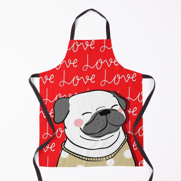 Item preview, pug love designed and sold by THISPUGVIBE.