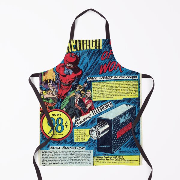 Aperçu de l'œuvre Rocketman hors de ce monde annonce vintage créée et vendue par LittleIconShop.
