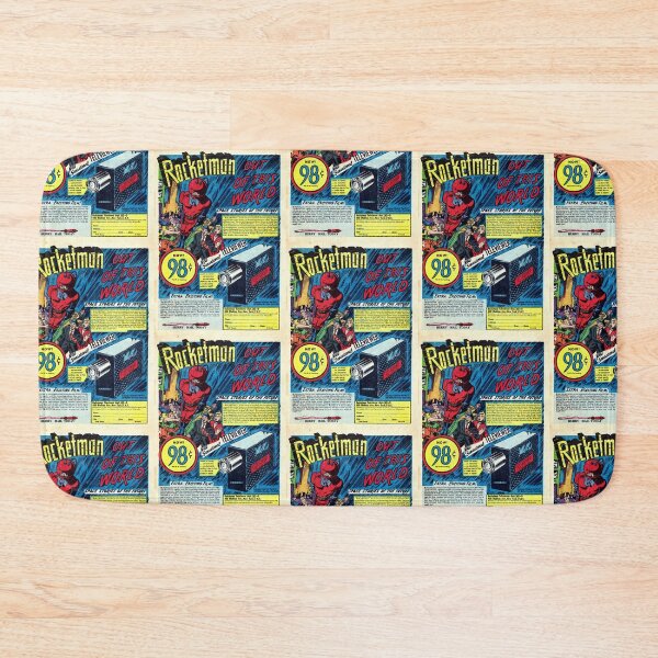 Item preview, Rocketman Out Of This World Vintage Ad  designed and sold by LittleIconShop.