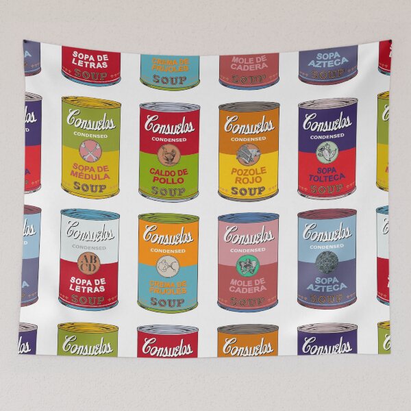 Item preview, Mexican Andy Warhol soups - Consuelos pop art designed and sold by Groenendijk.