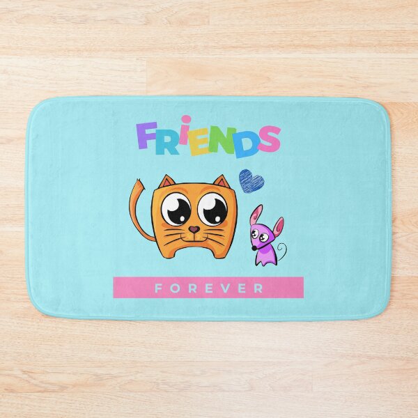 Item preview, Friends Forever- Funny Cat and Dog Friendship Valentine's Day designed and sold by LordAudes.