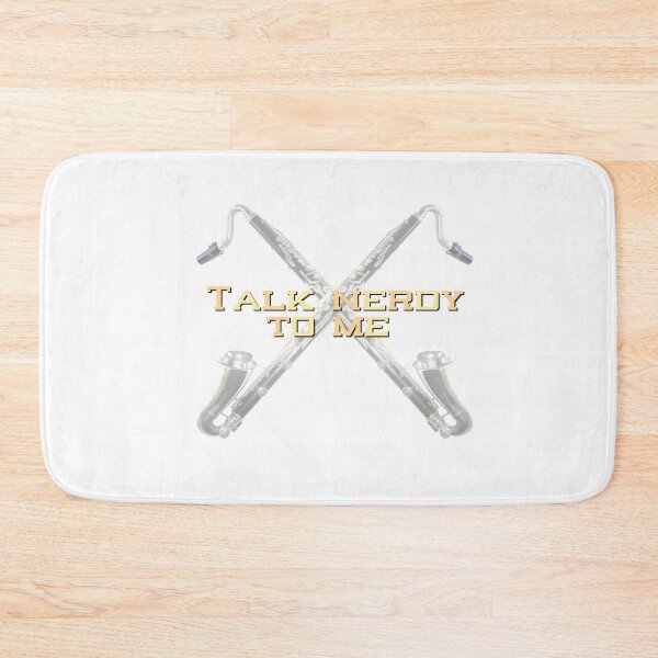 Item preview, Talk Nerdy To Me - Bass Clarinet designed and sold by BandMomDesigns.