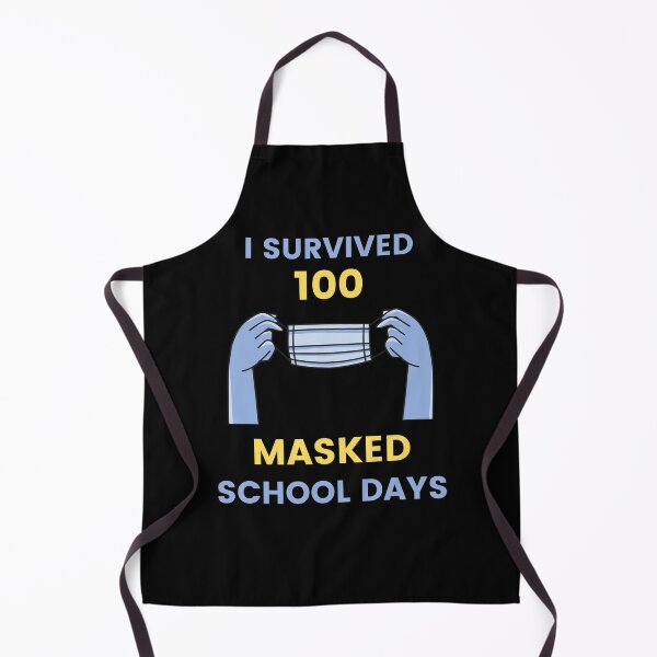Item preview, I Survived 100 Masked School Days Student Teacher designed and sold by healthybrains.