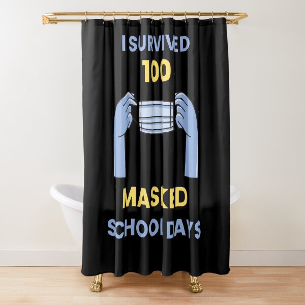 Item preview, I Survived 100 Masked School Days Student Teacher designed and sold by healthybrains.