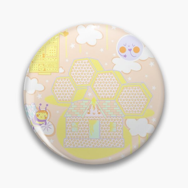 Item preview, Bee hive pastel designed and sold by Deema Katrina.