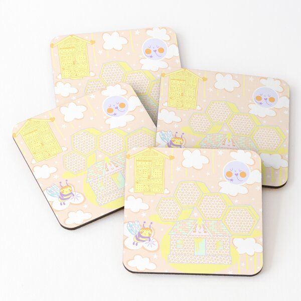 Item preview, Bee hive pastel designed and sold by Deema Katrina.