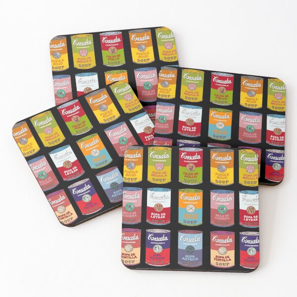 Item preview, Sopas mexicanas Andy Warhol - Consuelos pop art designed and sold by Groenendijk.