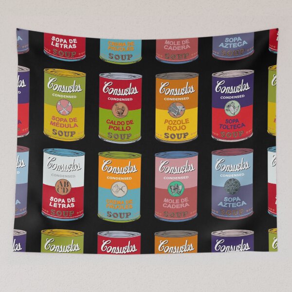 Item preview, Mexican Andy Warhol soups - Consuelos pop art designed and sold by Groenendijk.