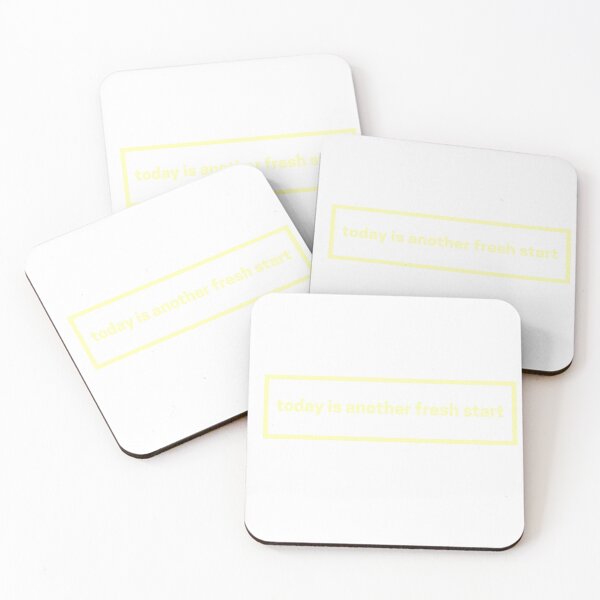 Item preview, today is another fresh start- pastel yellow designed and sold by CSdoodles.