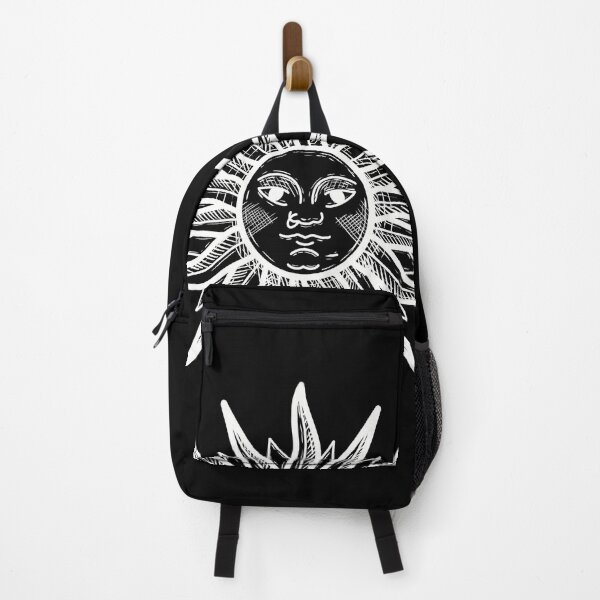 Item preview, Sun in medieval engraving - WHITE designed and sold by InkMastersHub.com.