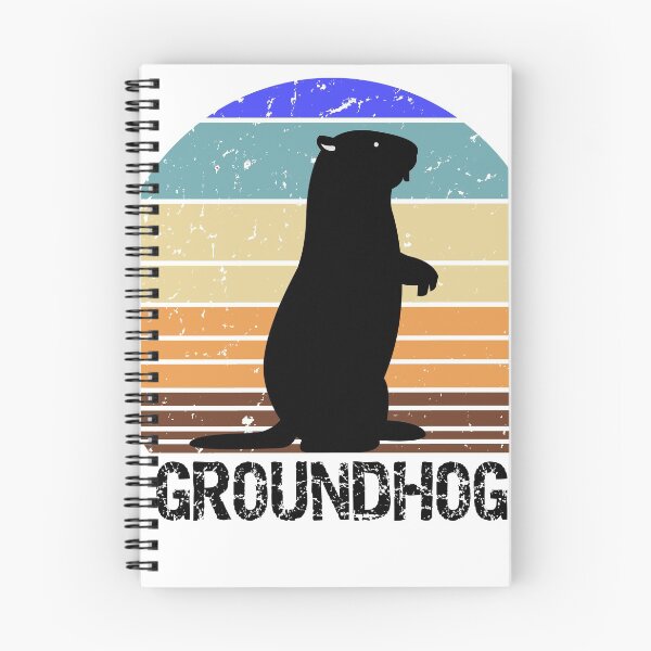Item preview, Funny Retro groundhog for animal lover, Cute vintage gift idea for groundhog day birthday, distressed design for woodchuck lover designed and sold by abdouDrzr.