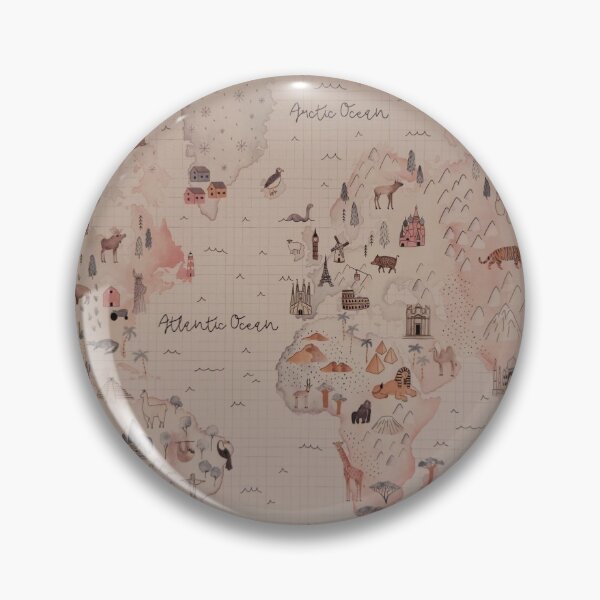 Item preview, Mapa del océano vintage designed and sold by Msgiamaria.