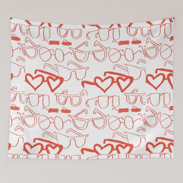 Item preview, Quirky Glasses Illustration and Oscar Wilde Quote  designed and sold by Dollfacedesign.