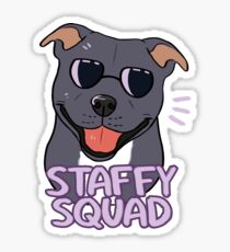 STAFFY SQUAD (blue) Sticker