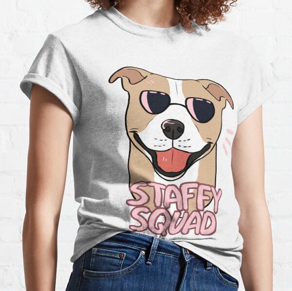 Item preview, STAFFY SQUAD (fawn) designed and sold by mexicanine.