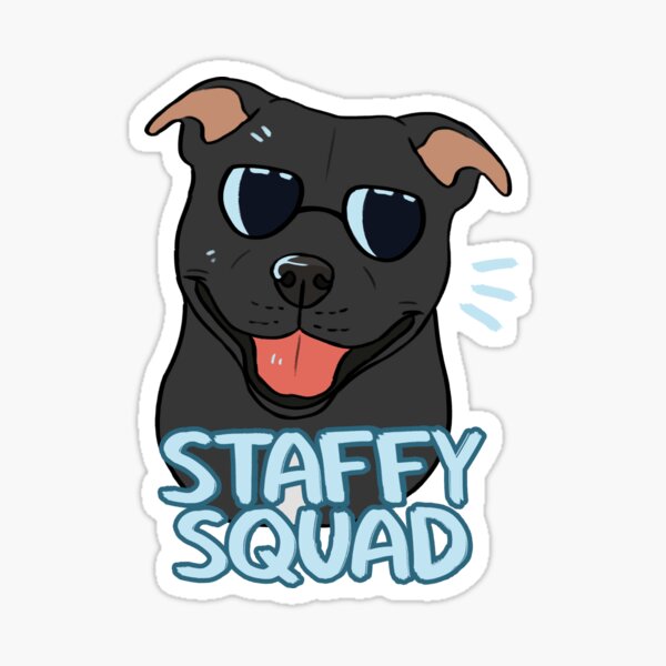 Item preview, STAFFY SQUAD (black) designed and sold by mexicanine.