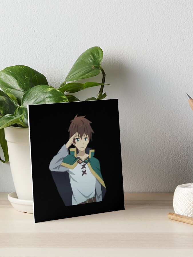 Kazuma Mad Konosuba | Art Board Print