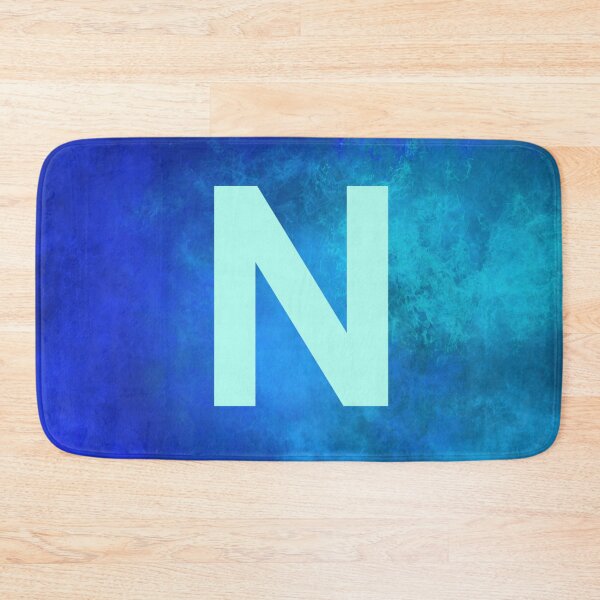 Item preview, Cosmic Fire Blue Alphabet N designed and sold by geoceltic.