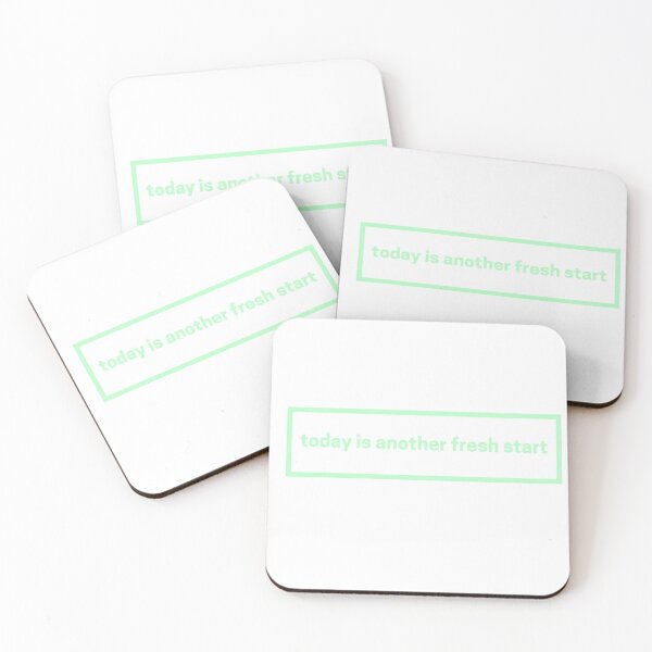 Item preview, today is another fresh start- pastel green designed and sold by CSdoodles.
