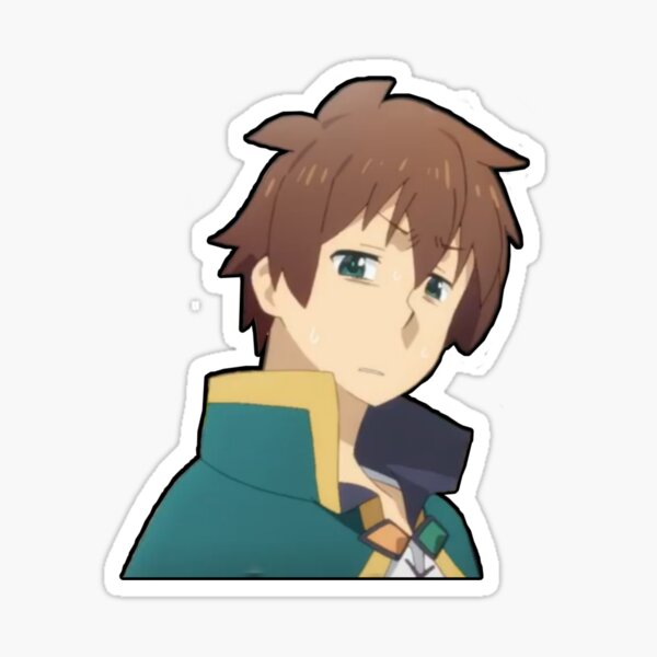 Satou Kazuma Stickers for Sale