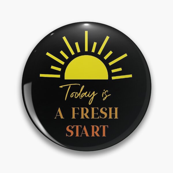 Item preview, Today is A Fresh Start  designed and sold by Midnight Sky Sundry.